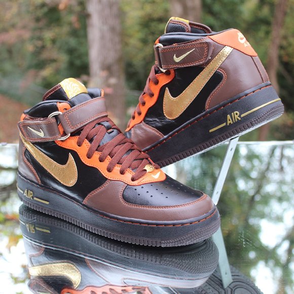 Nike Air Force 1 Mid ID 2006 Premium Leather - Picture 2 of 16